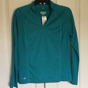 Moisture wick pullover
